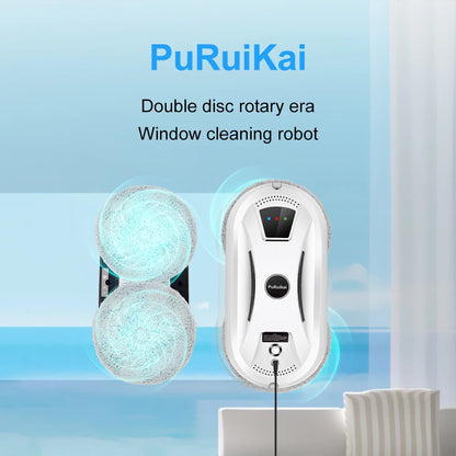 Ultra Thin Robot Vacuum Cleaner Window Cleaning Robot Window Cleaner Electric Glass Remote Control for Home
